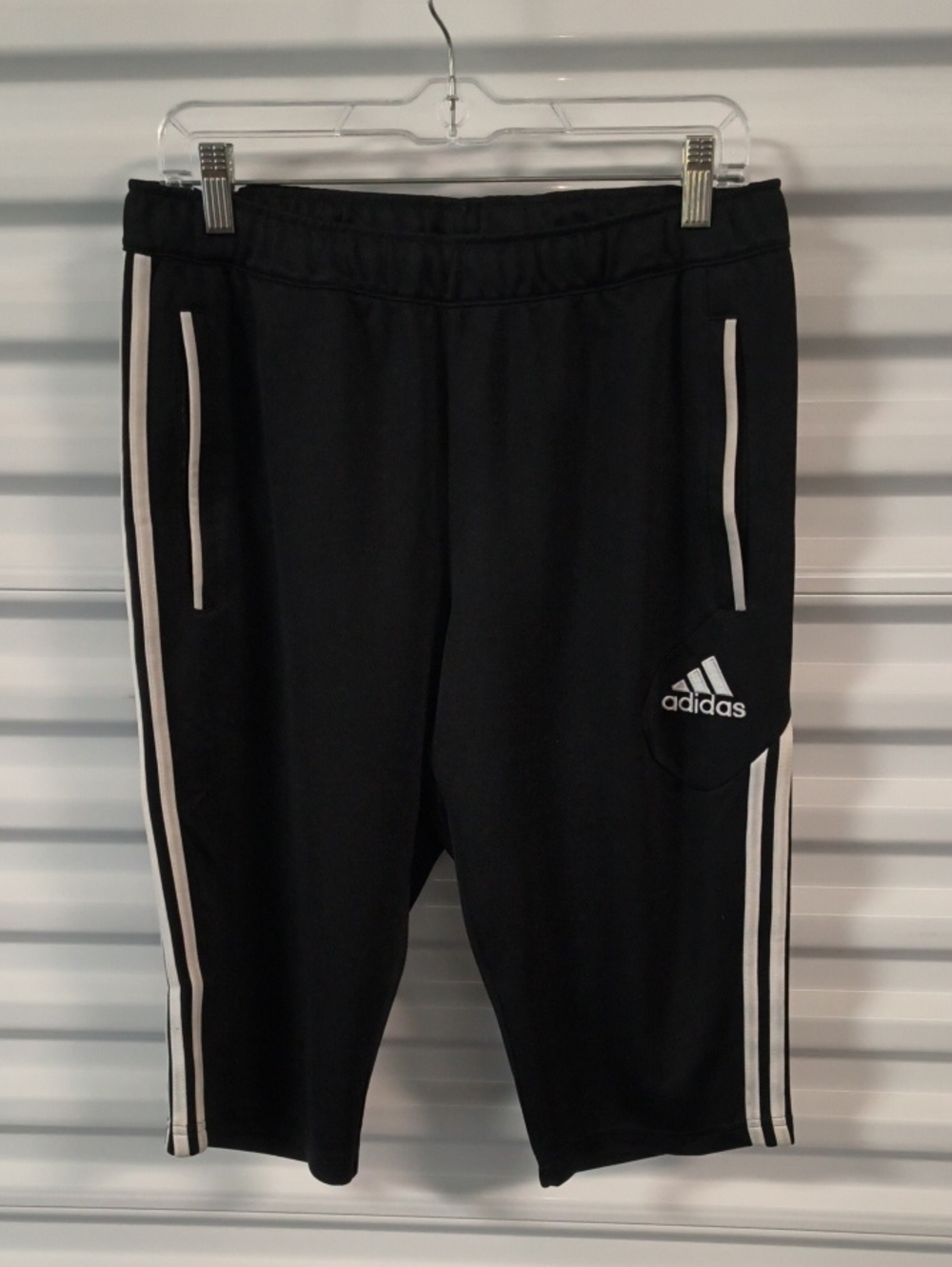 adidas Climacool miCoach 3/4 Training Pants Black Size M